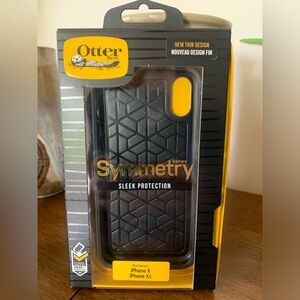 OtterBox iPhone Xs & X Symmetry Series Case. Black, New thin design, ultra sleek